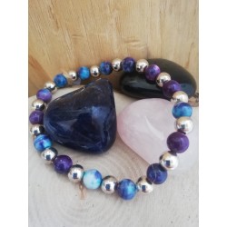 Minerální náramek oceánský Nefrit