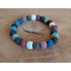 Minerální náramek Láva mix