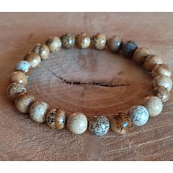 Minerální náramek Jaspis obrázkový