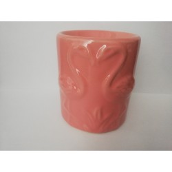 Keramická aromalampa Eden Růžoví plameňáci