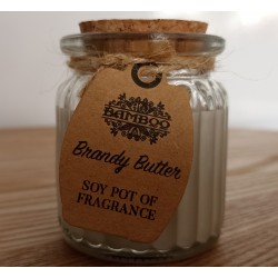 Sojová vonná svíčka ve skle- Brandy butter